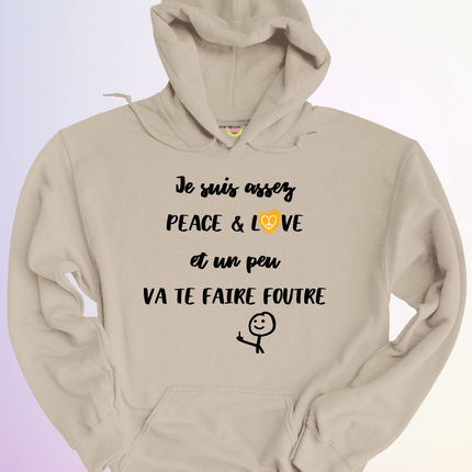 HOODIE / PEACE&LOVE