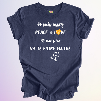 T-SHIRT / PEACE&LOVE