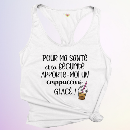 CAMISOLE / POUR MA SANTE ET TA SECURITE
