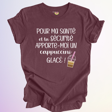 T-SHIRT / POUR MA SANTE ET TA SECURITE