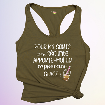 CAMISOLE / POUR MA SANTE ET TA SECURITE