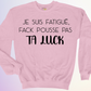 CREWNECK / POUSSE PAS TA LUCK