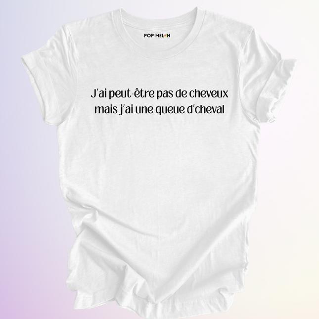 T-SHIRT / QUEUE DE CHEVAL