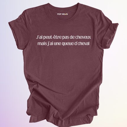 T-SHIRT / QUEUE DE CHEVAL