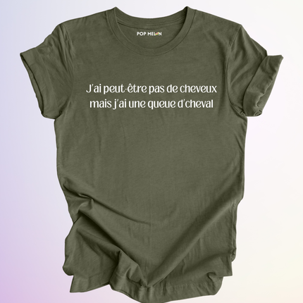 T-SHIRT / QUEUE DE CHEVAL