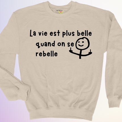 CREWNECK / REBELLE