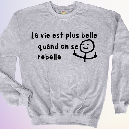 CREWNECK / REBELLE