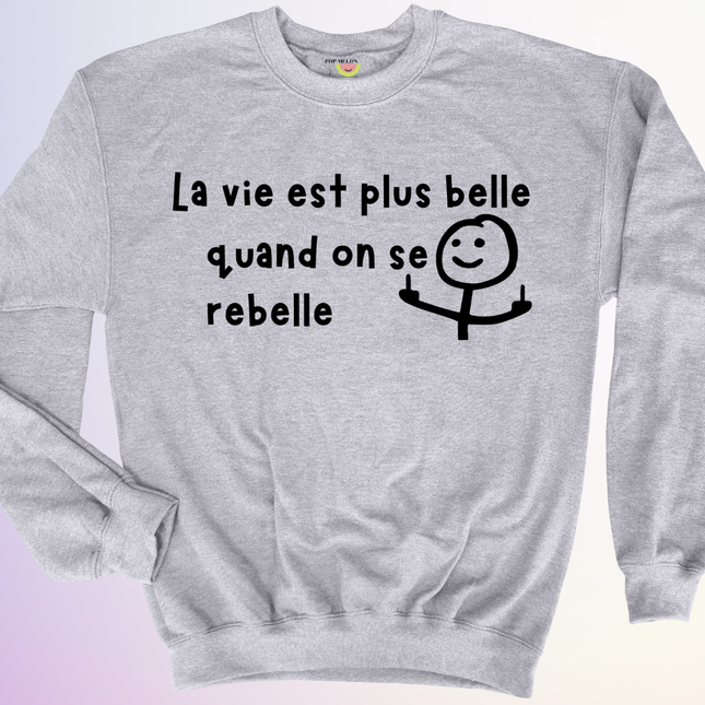 CREWNECK / REBELLE