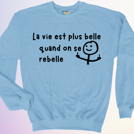 CREWNECK / REBELLE