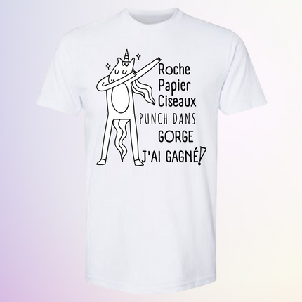 T-SHIRT / ROCHE PAPIER CISEAUX PUNCH
