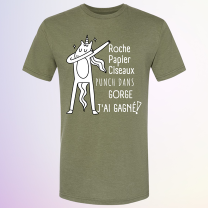 T-SHIRT / ROCHE PAPIER CISEAUX PUNCH