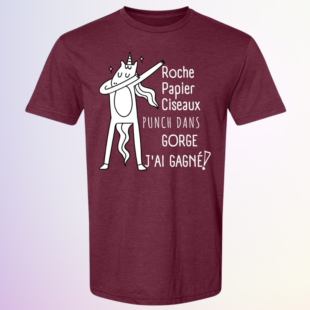 T-SHIRT / ROCHE PAPIER CISEAUX PUNCH