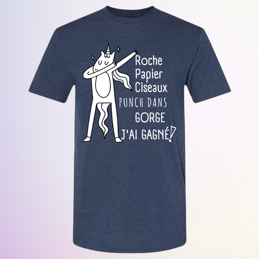 T-SHIRT / ROCHE PAPIER CISEAUX PUNCH