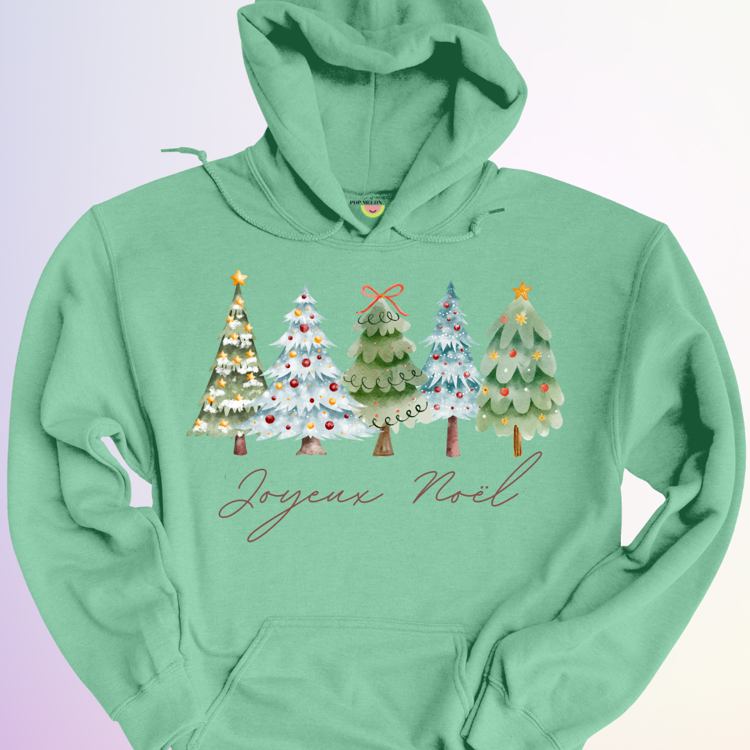 HOODIE / SAPINS ENCHANTÉS