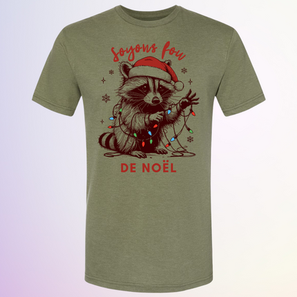 T-SHIRT / SOYONS FOU DE NOEL