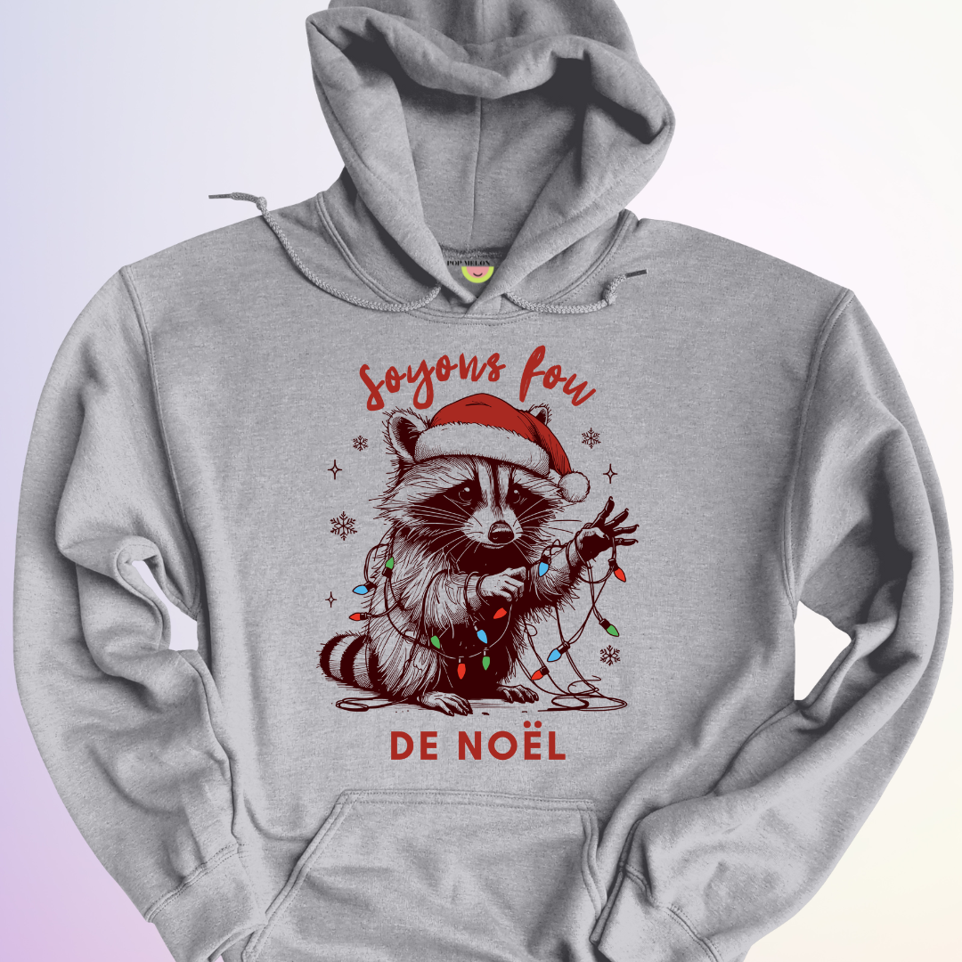 HOODIE / SOYONS FOU DE NOEL