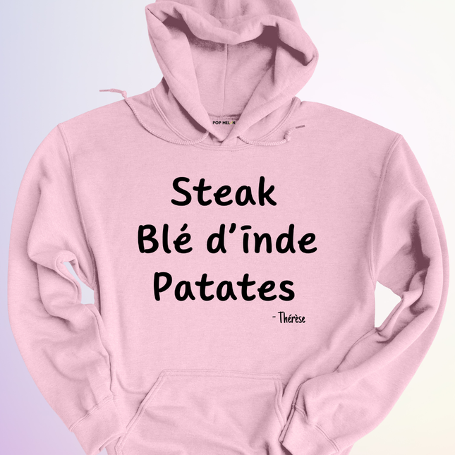 HOODIE / STEAK BLE DINDE PATATES
