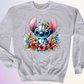 CREWNECK / STITCH FLORAL