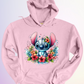 HOODIE / STITCH FLORAL