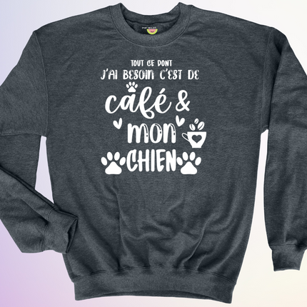 CREWNECK / TOUT CE DONT JAI BESOIN