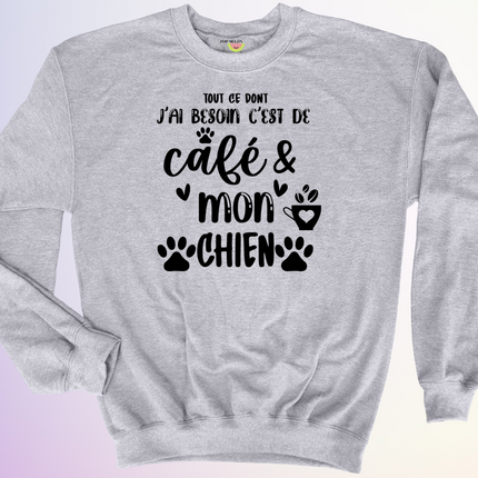 CREWNECK / TOUT CE DONT JAI BESOIN