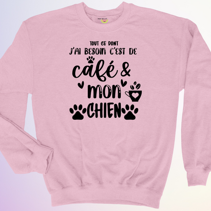 CREWNECK / TOUT CE DONT JAI BESOIN
