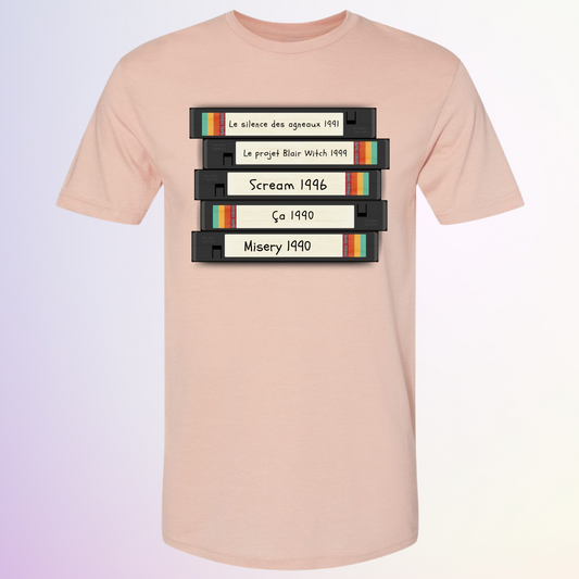 T-SHIRT / VHS ANNEES 90