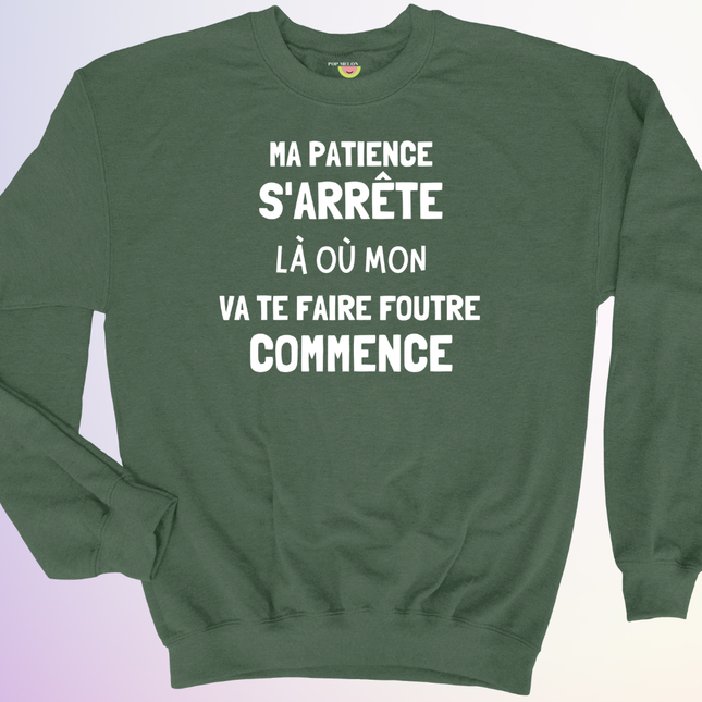 CREWNECK / VA TE FAIRE FOUTRE