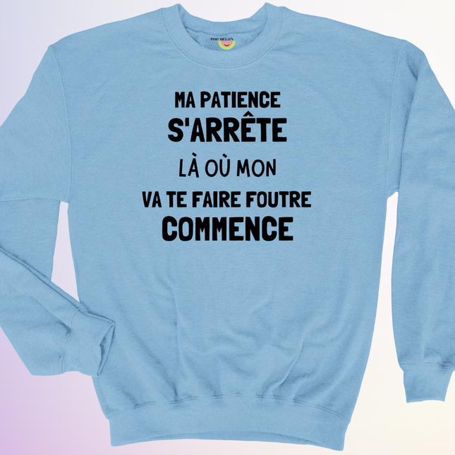 CREWNECK / VA TE FAIRE FOUTRE