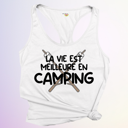 CAMISOLE / VIE MEILLEURE EN CAMPING