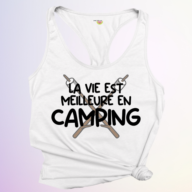 CAMISOLE / VIE MEILLEURE EN CAMPING