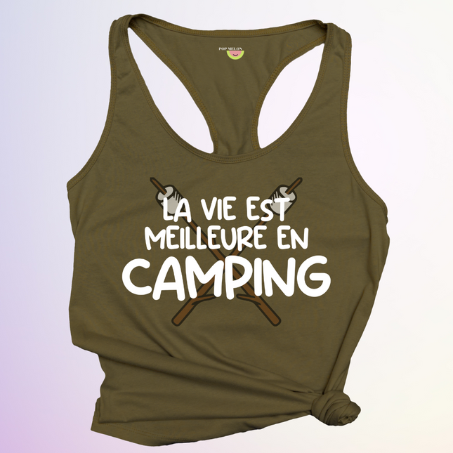 CAMISOLE / VIE MEILLEURE EN CAMPING