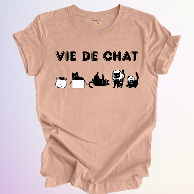 T-SHIRT / VIE DE CHAT