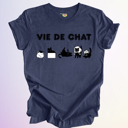 T-SHIRT / VIE DE CHAT