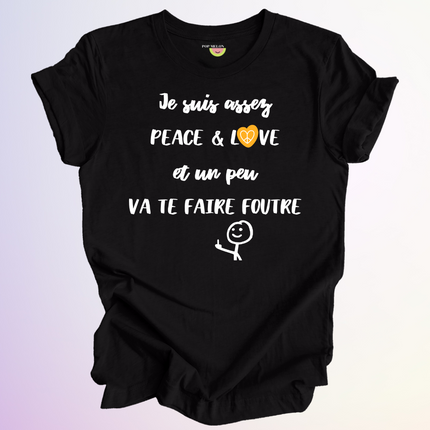 T-SHIRT / PEACE&LOVE