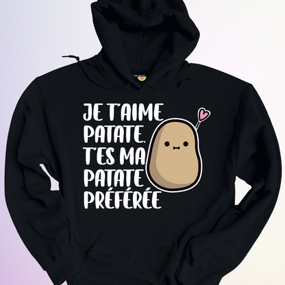 HOODIE / JE TAIME PATATE