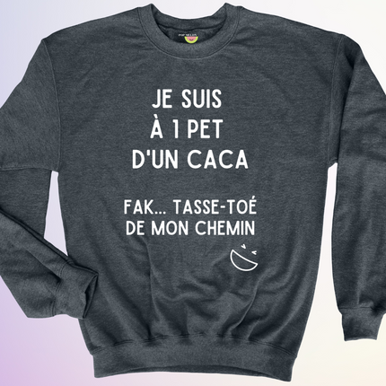 CREWNECK / À 1 PET