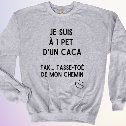 CREWNECK / À 1 PET