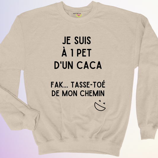 CREWNECK / À 1 PET