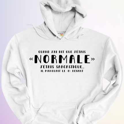 HOODIE / A NORMALE