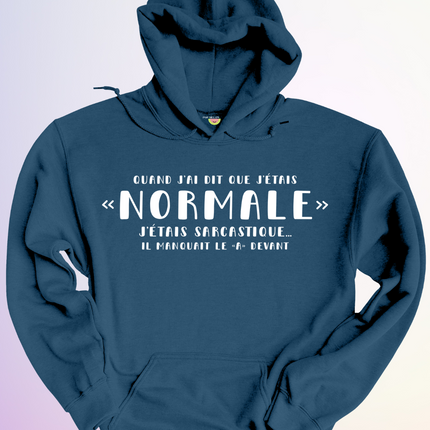 HOODIE / A NORMALE