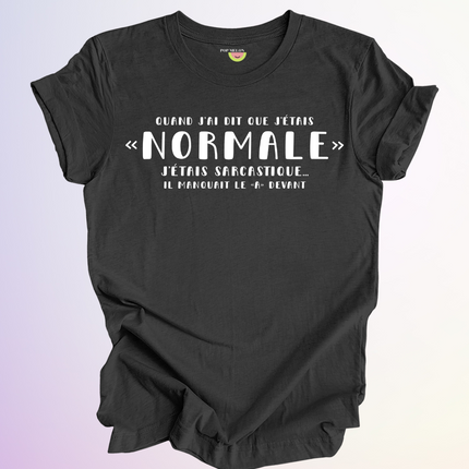 T-SHIRT / A NORMALE