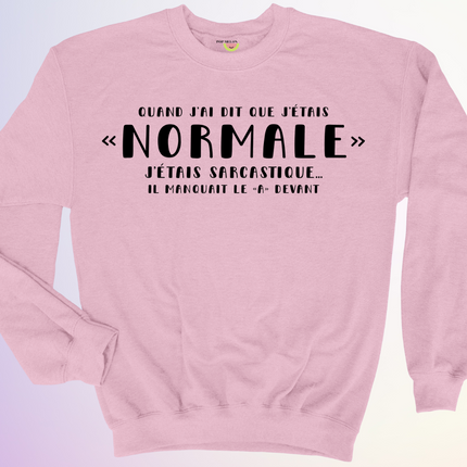 CREWNECK / A NORMALE
