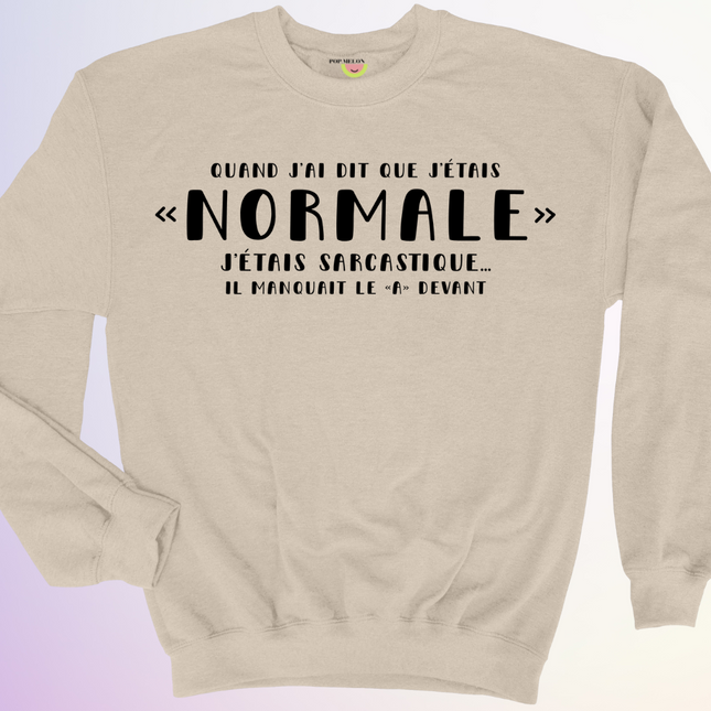 CREWNECK / A NORMALE