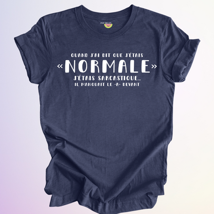 T-SHIRT / A NORMALE