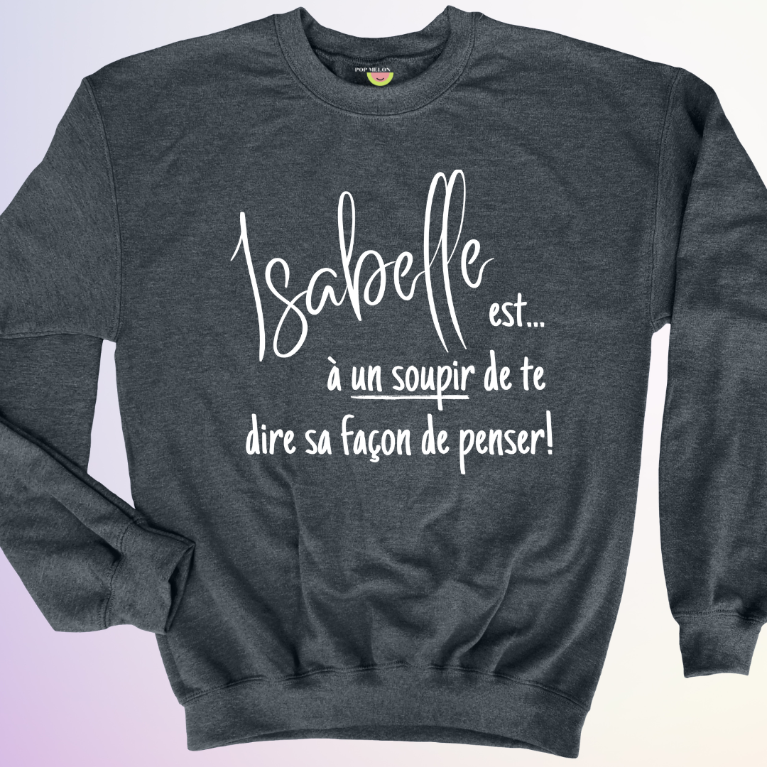 CREWNECK / À UN SOUPIR