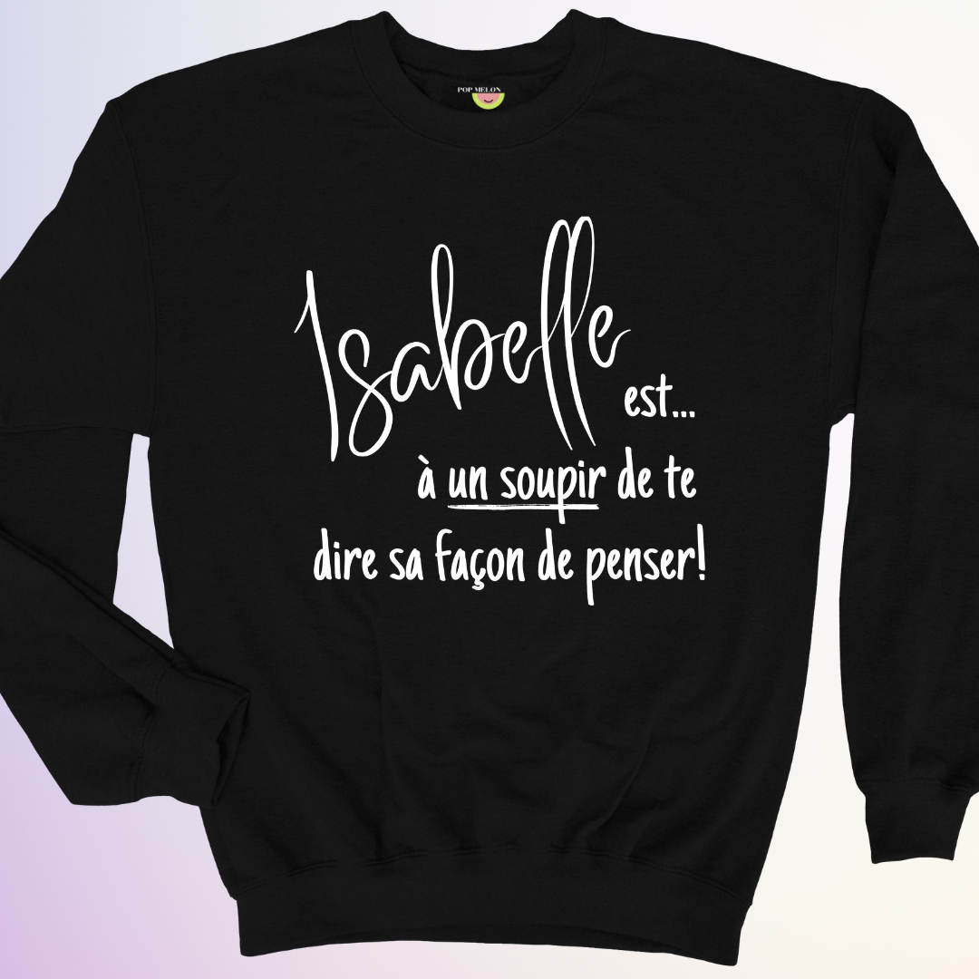 CREWNECK / À UN SOUPIR