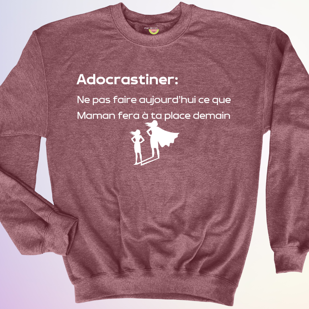 CREWNECK / ADOCRASTINER