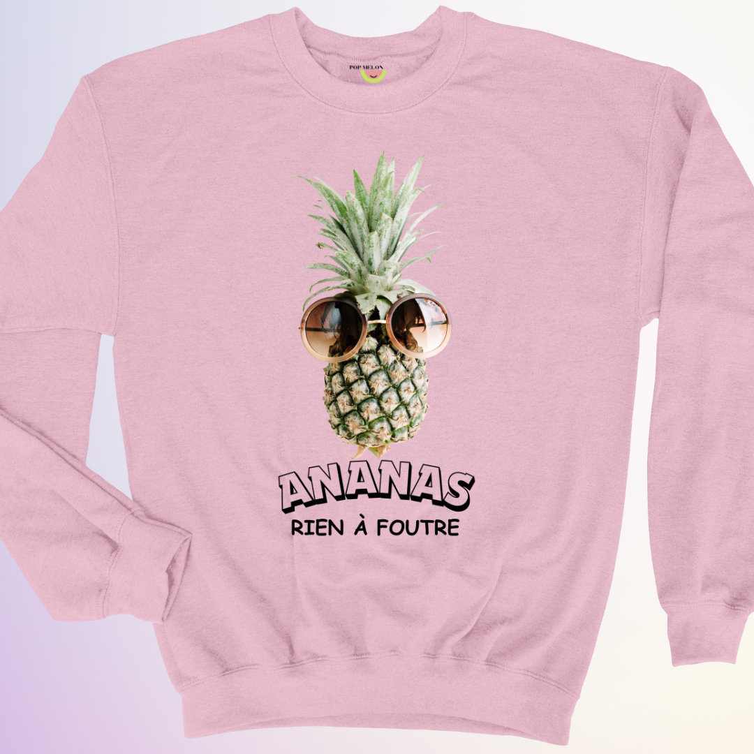 CREWNECK / ANANAS RIEN À FOUTRE