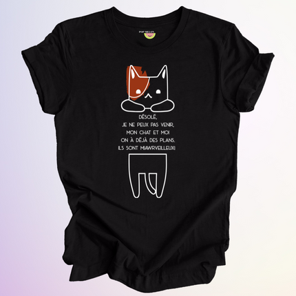 T-SHIRT / MON CHAT ET MOI
